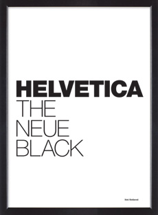 Helvetica II poster
