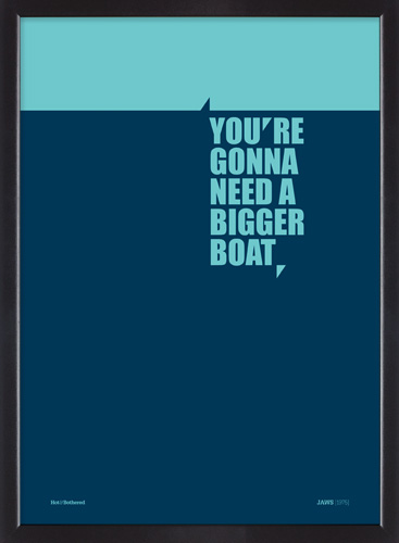 Jaws poster
